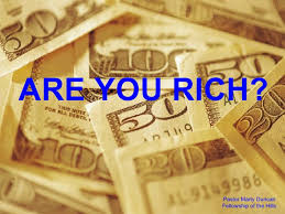 Are You Rich?