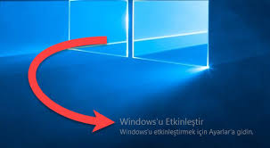 Windows'u Etkinleştir Yazısını Programsız Kaldırma - BilgiBilir.com
