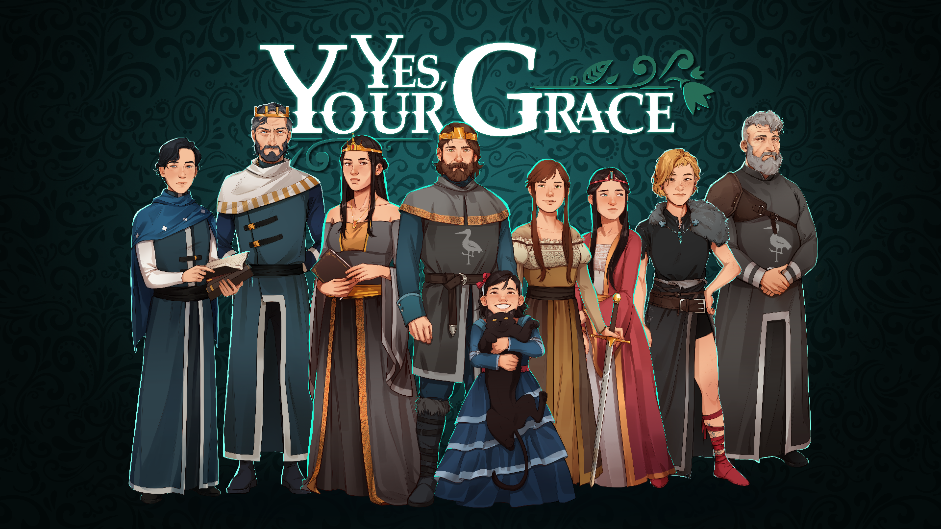 Yes you grace. Игра Yes your Grace. Yes your Grace персонажи. Yes your Grace лорсулия. Игра ваше величество.