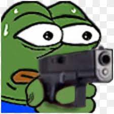 Pepe Gun - Monkagun Emote Clipart (#585841) - PikPng