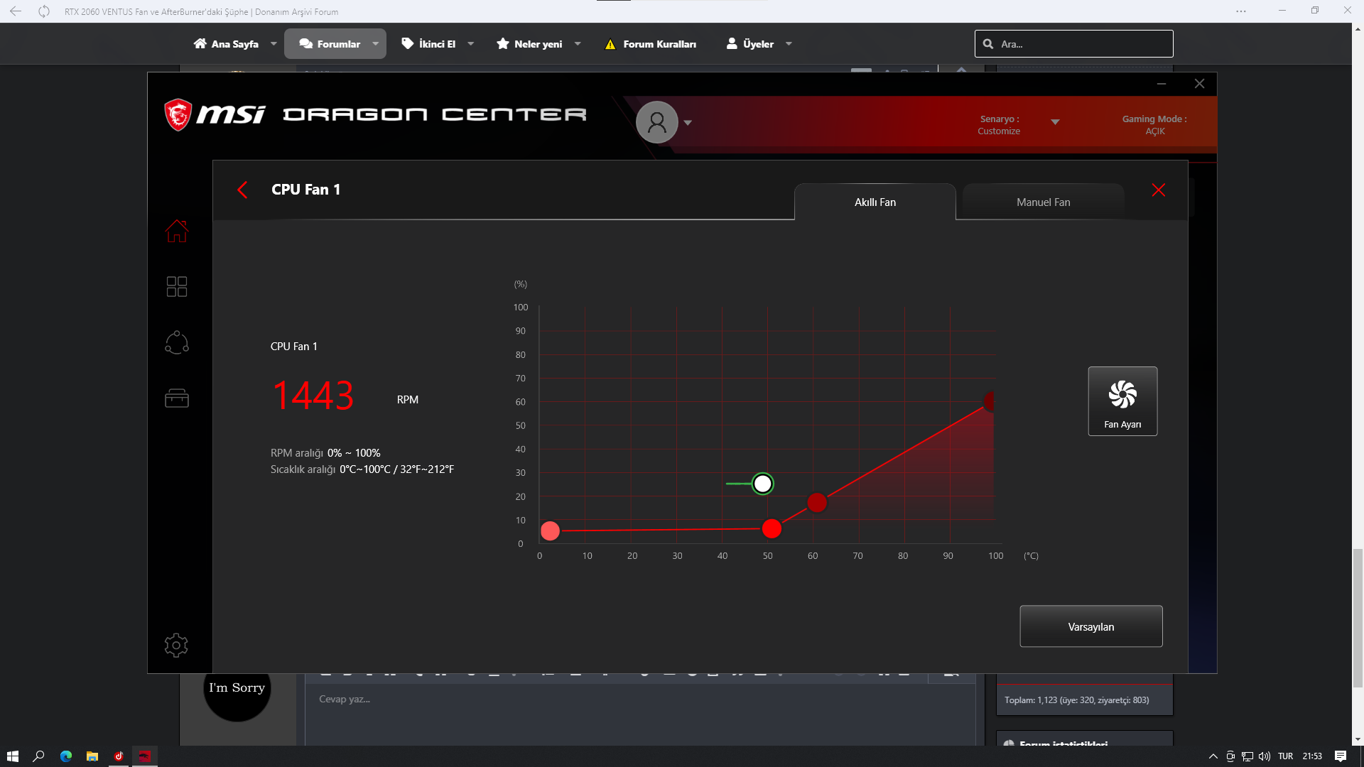 Настройки msi afterburner для rtx 2060