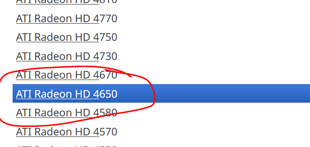 ATİ Radeon HD 4600 driver bulamıyorum | Donanım Arşivi Forum