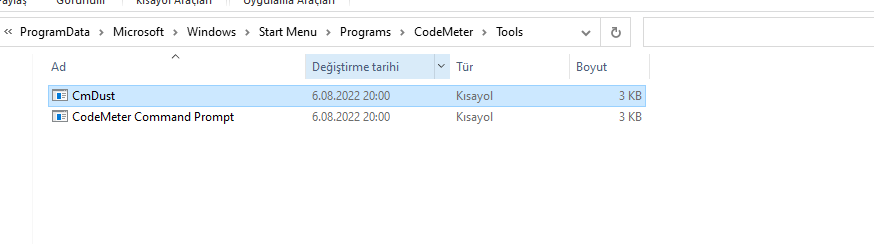 Bilgisayarımda cmdust ve codemeter adında dosyalar buldum virüs mü ...