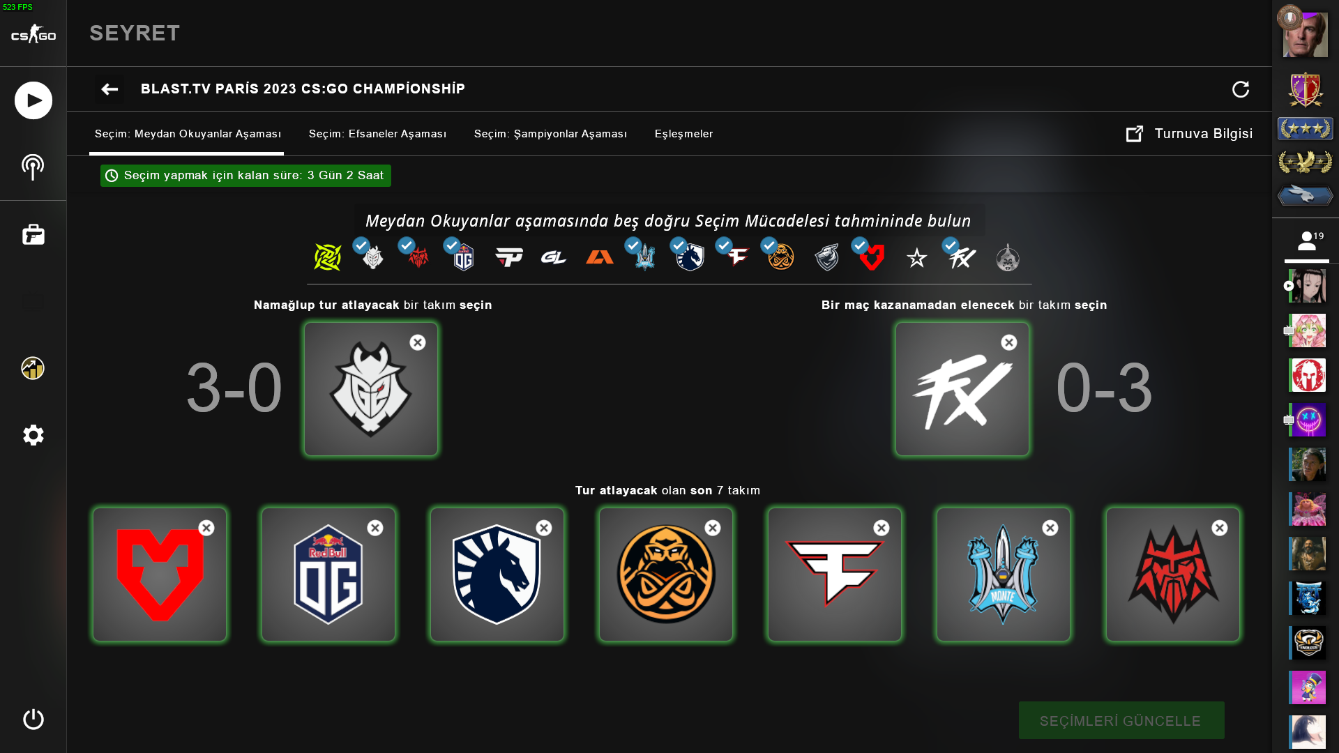 CS:GO Paris Major Seçimleriniz | Donanım Arşivi Forum