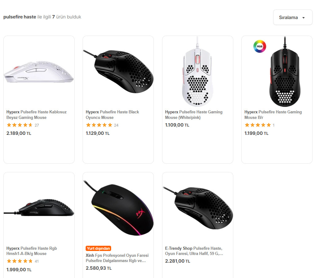 Yardım Model O vs Model D vs Model I vs Pulsefire Haste Donanım Arşivi Forum