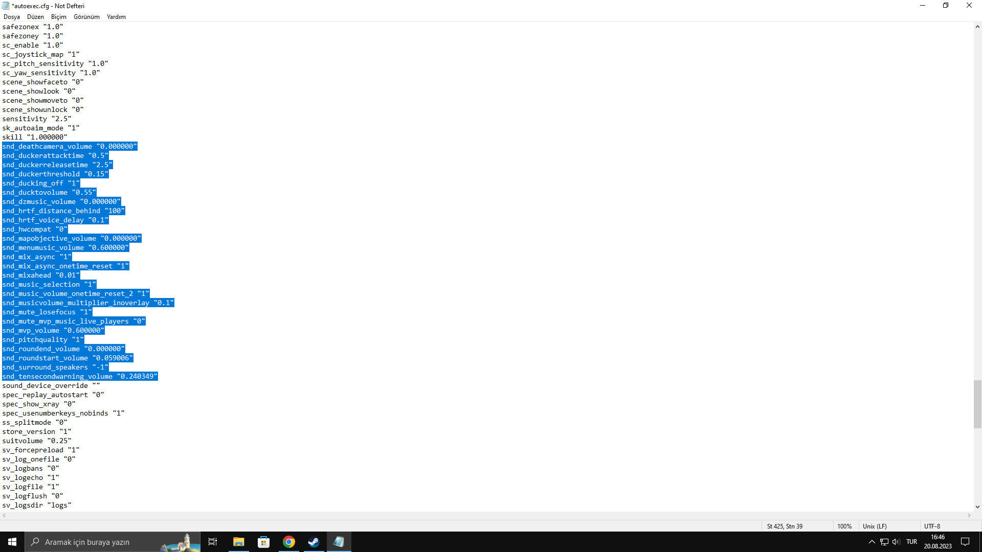 Yardım - Cs Go Bu CFG'de Hangi Kod Satırı Müziği Kapama Satırı ...