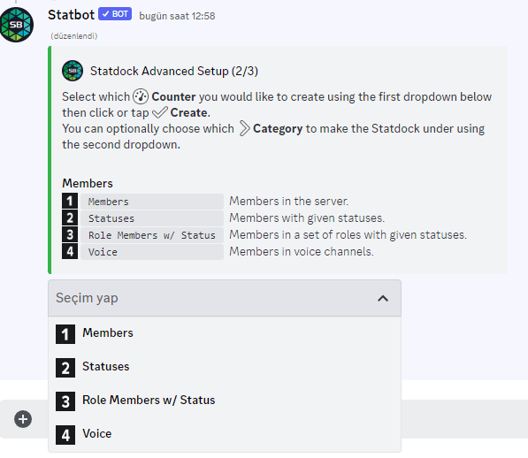 İnceleme - Discord Botları Serisi #2: Statbot | Sunucu İstatistikleri ...