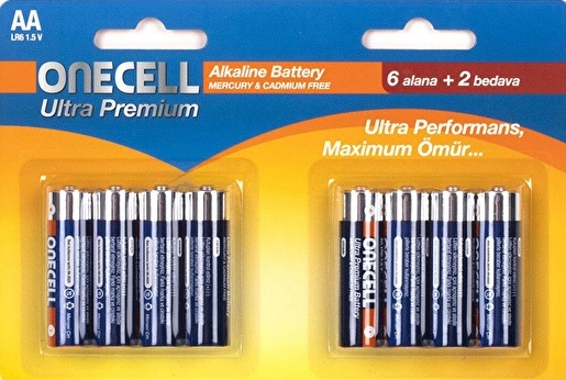 Onecell Ultra Premium Alkalin Pil indirimleri - PAZARAMA Kargo BEDAVA 🔋 ...