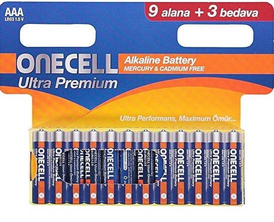 Onecell Ultra Premium Alkalin Pil indirimleri - PAZARAMA Kargo BEDAVA 🔋 ...