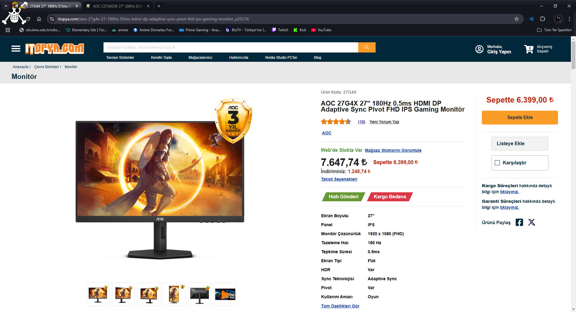 AOC C27G4ZXE 27_ 280Hz 0.3ms HDMI DP AdaptiveSync FHD Fast VA Curved Gaming Monitör _ ITOPYA -...png