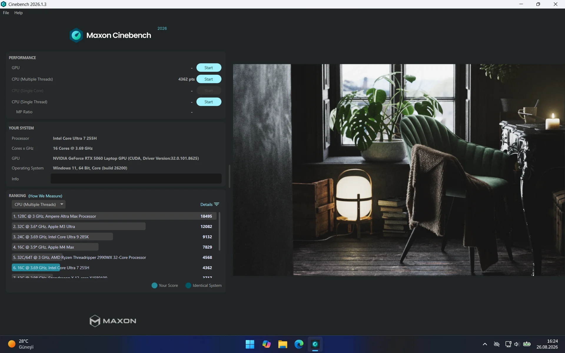 Cinebench Çoklu Çekirdek.webp