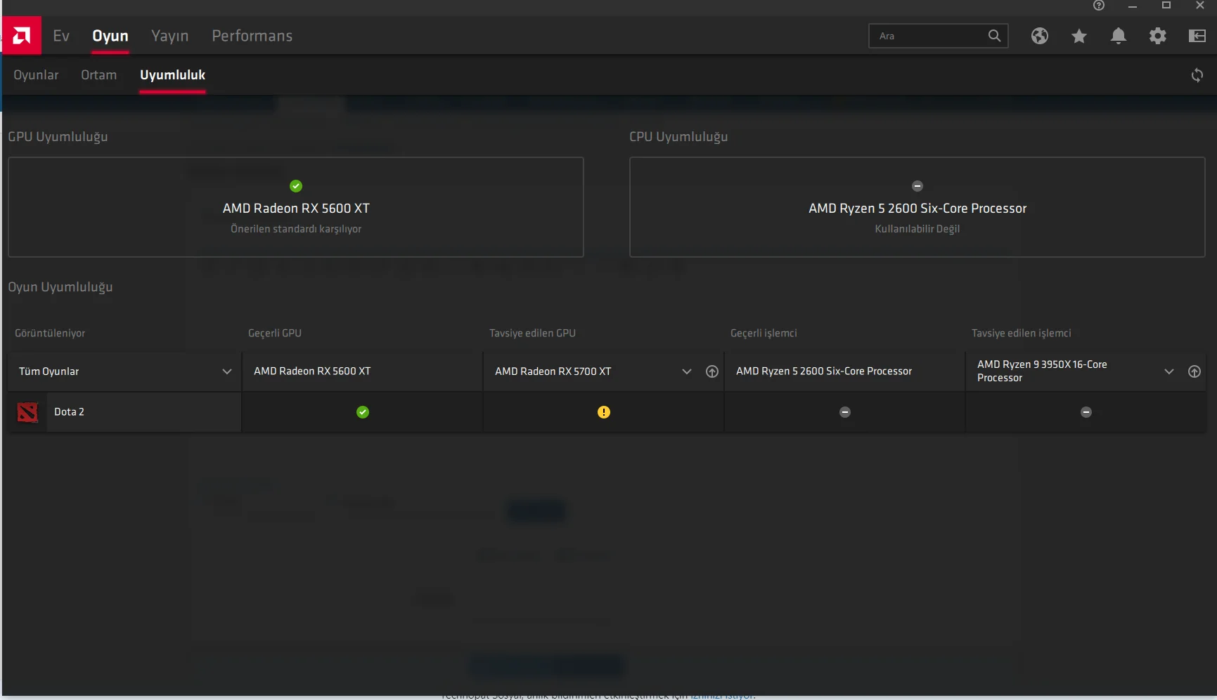 CPU kullanılabilir değil.webp