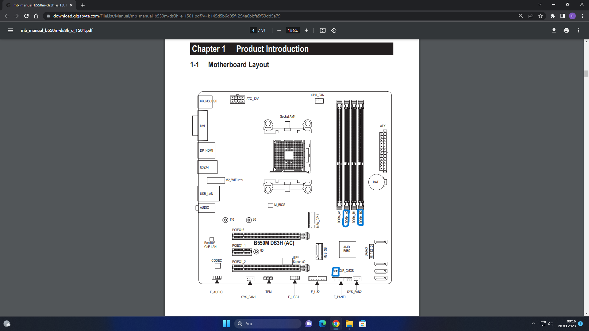 Gigabyte B550M DS3H XMP 2.0 çalışmıyor Donanım Arşivi Forum