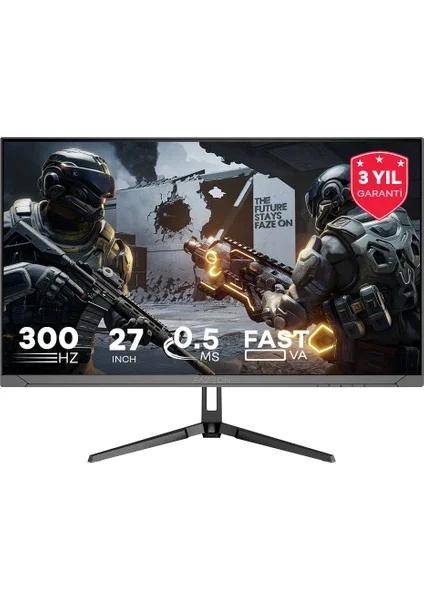 Fazeon X27F300 27 0.5 ms Full HD 300 Hz Oyuncu Monitörü.webp