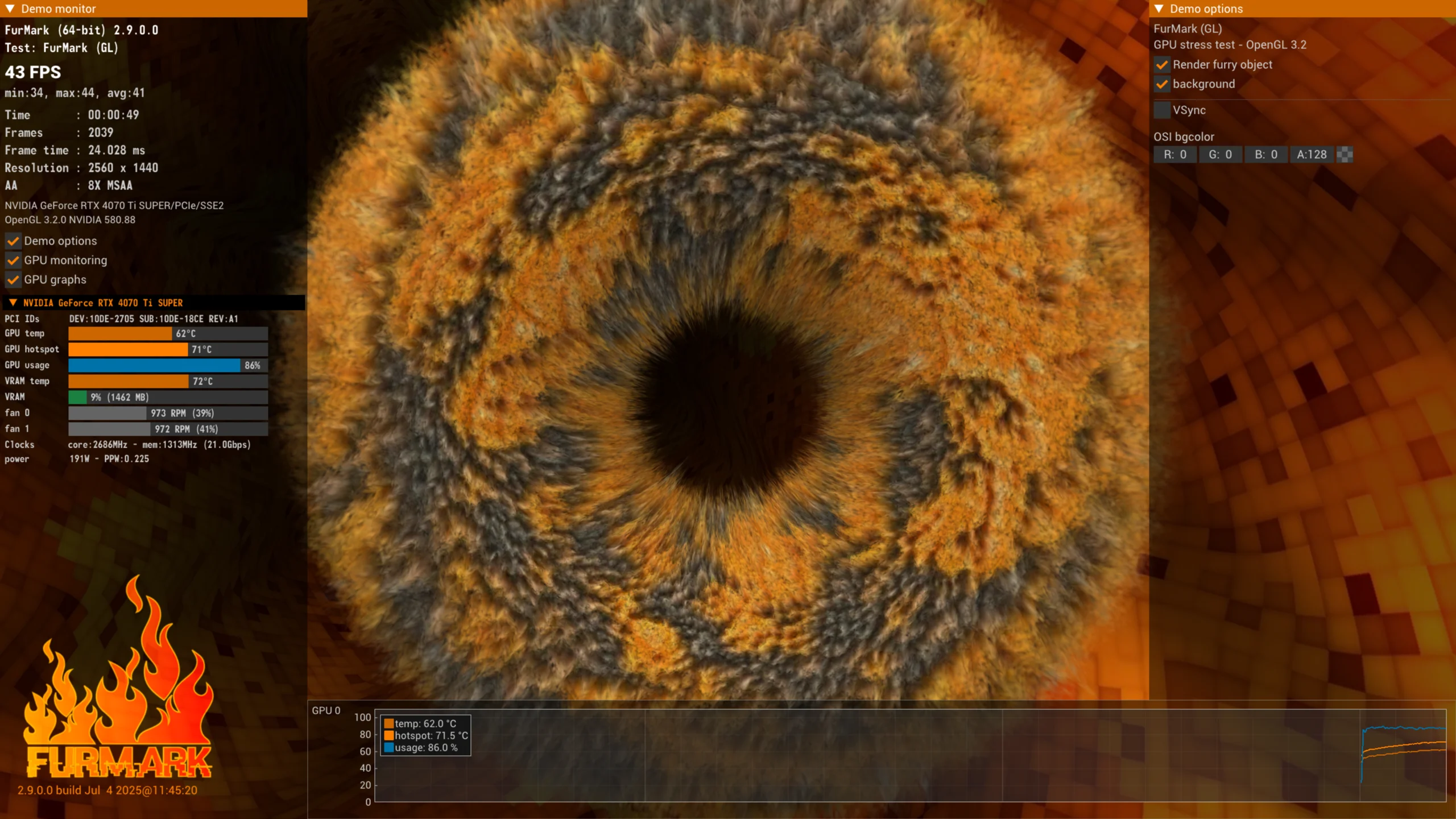 FurMark2.0 Screenshot 2025.08.02 - 09.50.50.68.webp