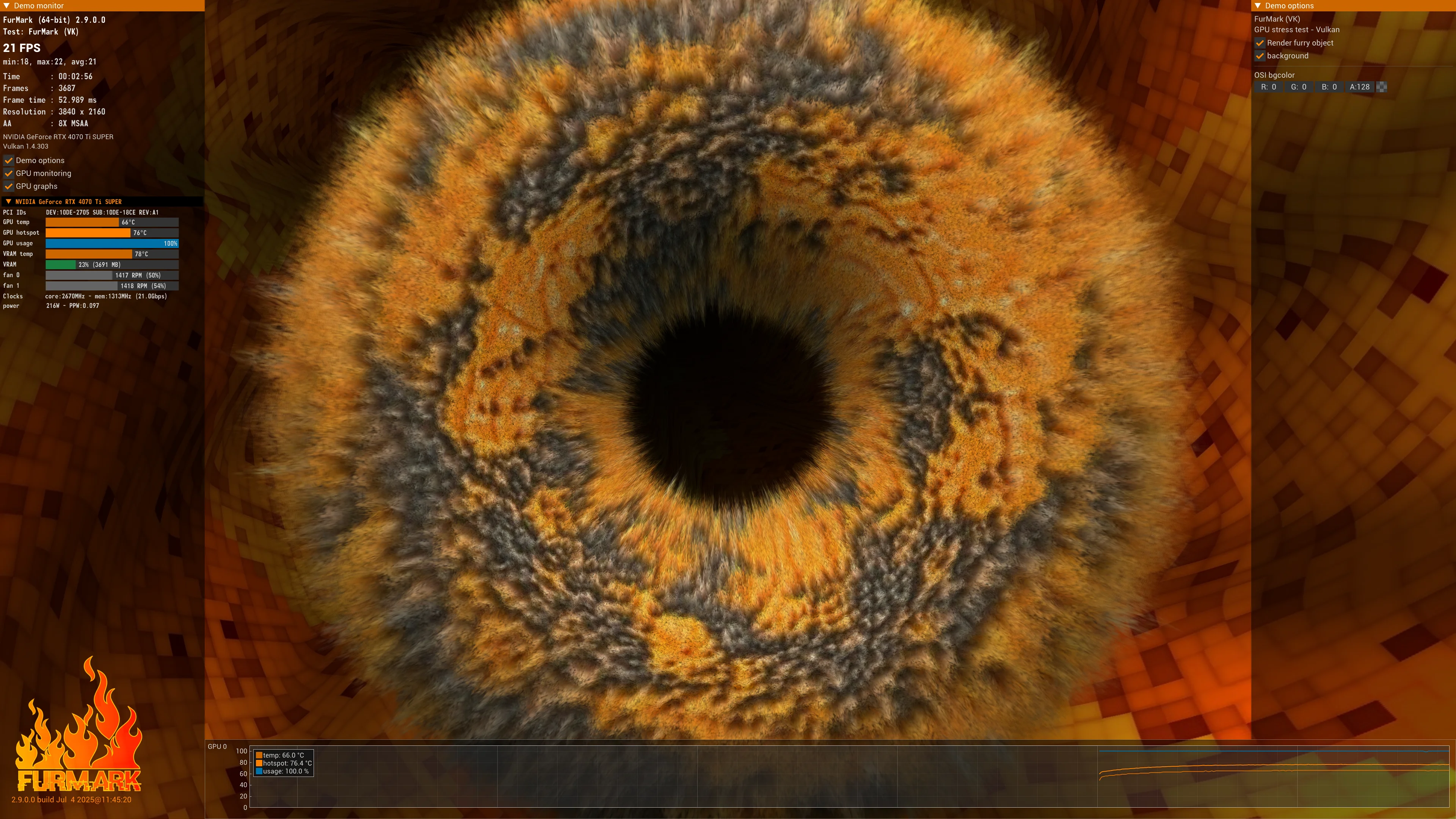 Geeks3D FurMark 2.9.0.0 - Initializing... 25.07.2025 10_32_19.webp