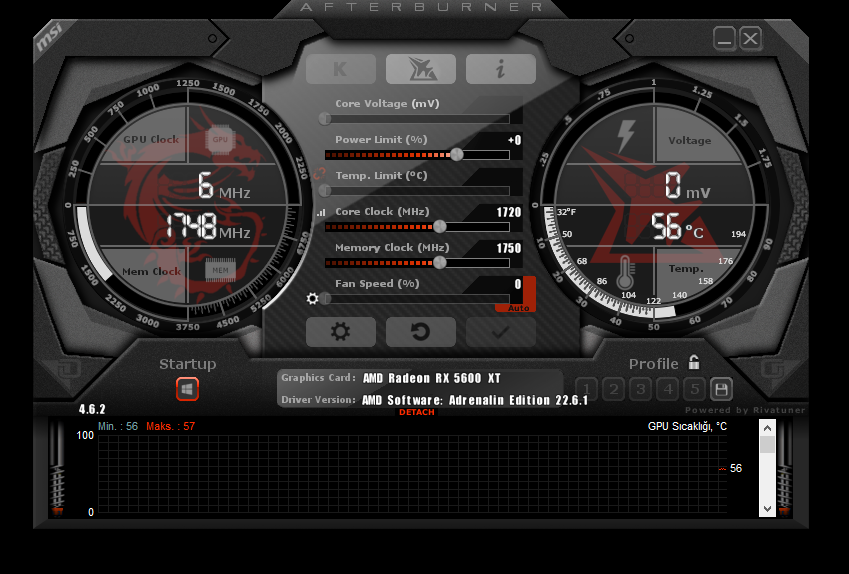 Msi Afterburner fan ayarları | Donanım Arşivi Forum