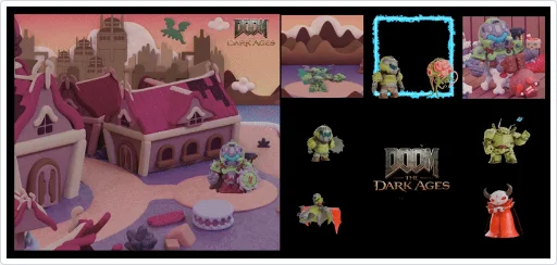 Screenshot 2025-05-15 at 22-03-56 FREE Steam DOOM The Dark Ages - Frame Animated Avatar Stick...webp