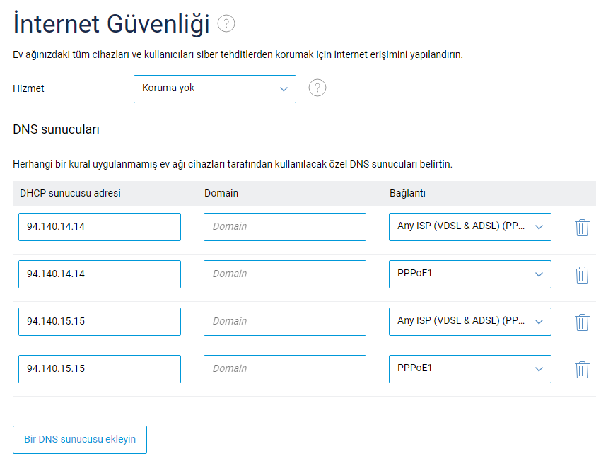 Keenetic dns не работает