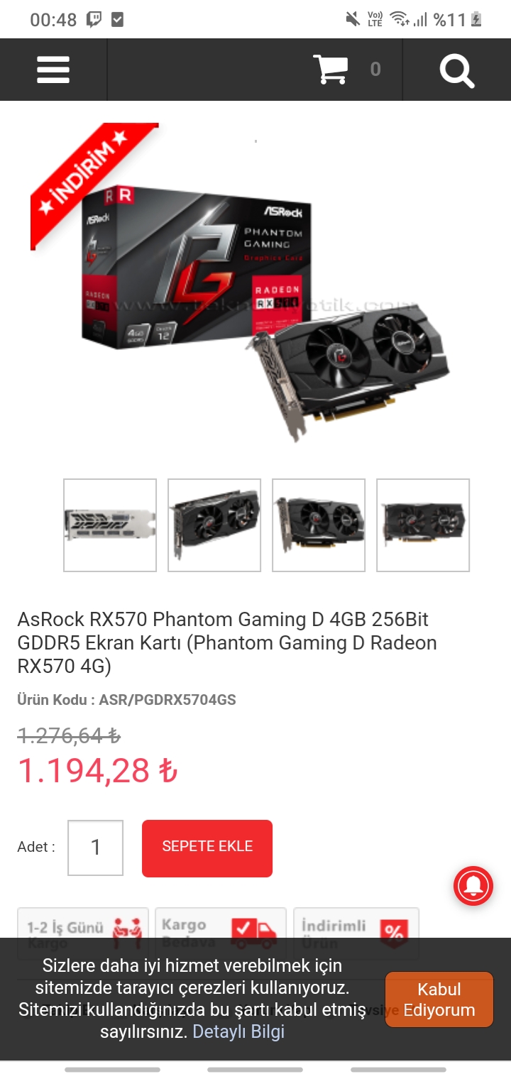 Asrock Rx570 Phantom Alinir Mi Donanim Arsivi Forum