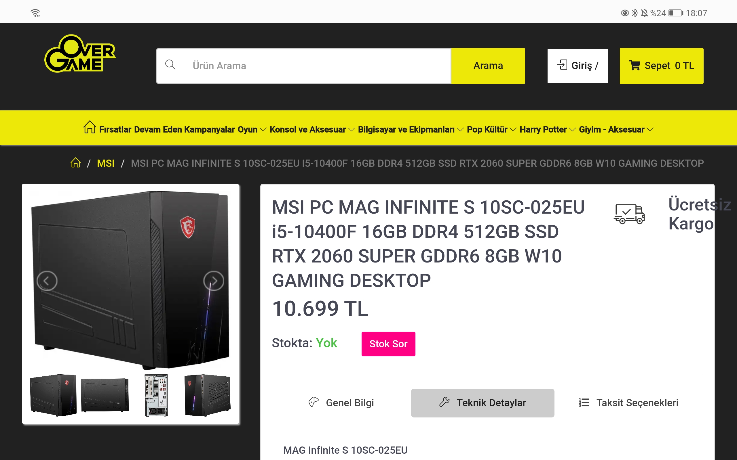 Msi Mag Infinite S 10sc 025eu Fiyati Ne Kadar Olur Donanim Arsivi Forum