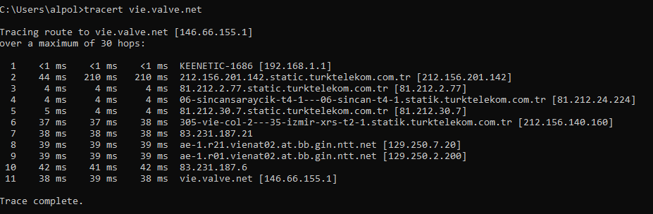 Türk Telekom'dan Yeni IP'ler ve Yeni Ping Değerleri ! | Donanım Arşivi ...