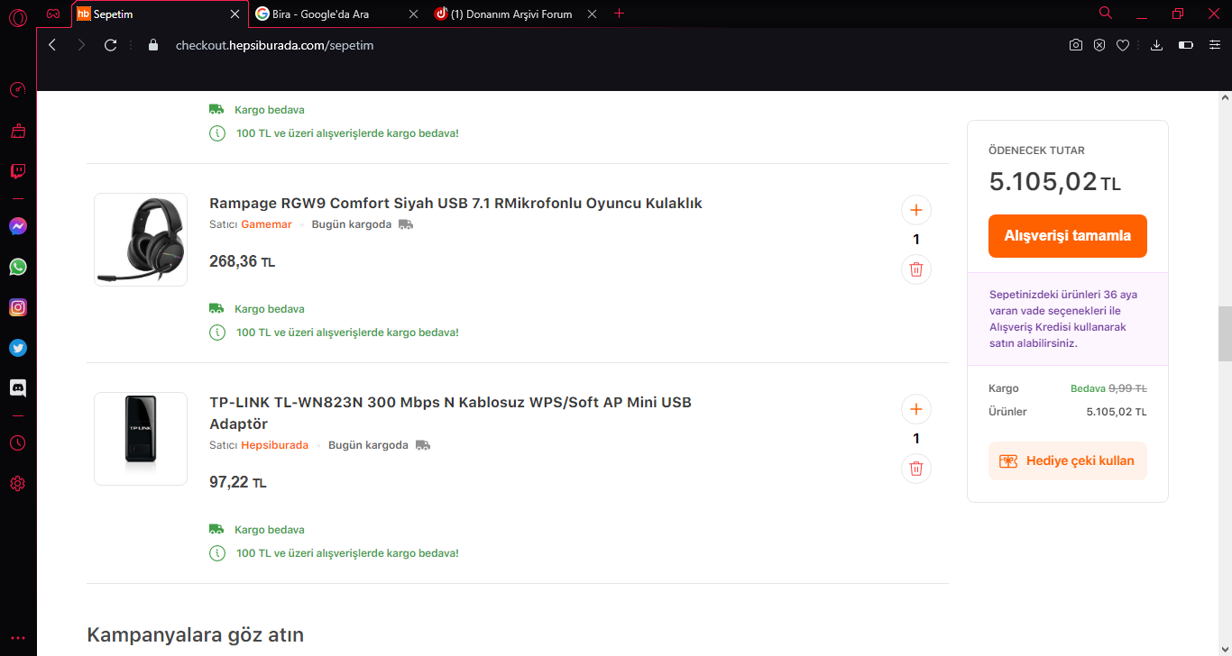 Türkiye'nin En Büyük Online Alışveriş Sitesi Hepsiburada.com - Opera 6.01.2021 08_44_37.png