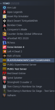 Steam Hesap pubg-r6-forza-.....