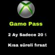 2 AY XBOX GAME PASS 27 TL FIRSATTTT!