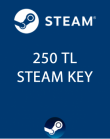 250 TL Steam bakiyesi 200 TL