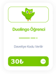 Duolingo Öğrenci Davetiye Kodu | Yabancı Dil Öğrenme Uygulaması | Süresiz Kullanım