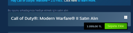 steam 1100tl bakiye ariyorum