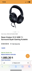 Razer kraken x v3 USB