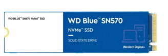 Sıfır ayarında WD Blue SN570 500GB m.2 ssd