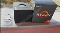 Ryzen 5 2600 Temiz kutu içeriği tam