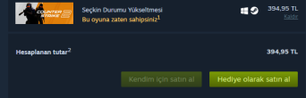 Steam bakiyesi alınır