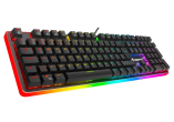 Gamebooster G918 Fire Storm RGB Blue Switch Siyah