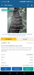 Gskill 8x4 32gb 3600MHZ ddr4 satılık ramler garanti ve kutu faturası hepsi var