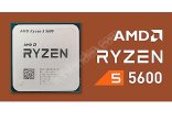 AMD Ryzen™ 5 5600 3.5GHz (Turbo 4.4GHz) 6 Core 12 Threads 35MB Cache AM4 İşlemci