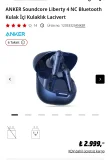 ANKER Soundcore Liberty 4 NC Bluetooth Kulak İçi Kulaklık